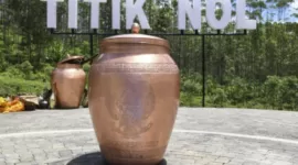 Titik Nol Kilometer IKN. (Dok. Tribratanews.polri.go.id)