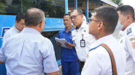 Dinas Perhubungan Provinsi Jawa Tengah bersama beberapa badan pemerintahan Provinsi Jawa Tengah melakukan studi komparasi bus berbahan bakar gas. (Dok. Dinas Perhubungan Jawa Tengah)  