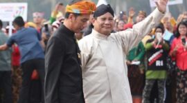 Menteri Pertahanan Prabowo Subianto bersama Presiden Joko Widodo (Jokowi). (Instagram.com/@prabowo)