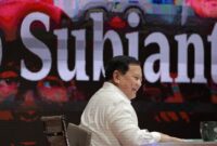 Menteri Pertahanan Prabowo Subianto melakukan wawancara eksklusif dengan Najwa Shihab di program Mata Najwa pada Jumat, 30 Juni 2023. (Dok. Tim Media Prabowo Subianto)