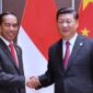 Presiden Jokowi bersama dengan Presiden China Xi Jinping. (Dok. Presidenri.go.id)  