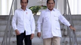 Presiden Jokowi dengan Menteri Pertahanan Prabowo Subianto. (Dok. Setkab.go.id)