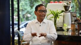 Menteri Koordinator Bidang Politik Hukum dan Keamanan (Menko Polhukam) Mahfud MD. (Facebook.com/@Mahfud MD)  