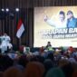 Menteri Pertahanan, Prabowo Subianto Menghadiri forum silaturahmi 'Sarapan Bareng 1000 Guru Ngaji Se-DIY' di Prima SR Hotel and Convention, Kabupaten Sleman. (Dok. Tim Media Prabowo Subianto)  