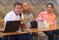 Foto : Laporan Riset Persepsi Masyarakat GOGO BANGUN NEGERI (GBN) terhadap Capres dengan Tema: Peluang Yusril Ihza Mahendra Menjadi Cawapres Prabowo Subianto. (Dok.Ist)