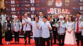 Calon wakil presiden (Cawapres) nomor urut 2 Gibran Rakabuming Raka Acara Debat Cawapres. (Dok. TKN Prabowo Gibran)

