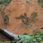 Tanah longsor ini melanda di kawasan tambang mineral di Desa Tulabolo, Kecamatan Suwawa Timur. (Dok. BPBD Kabupaten Bone Bolango)
