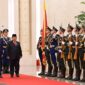Presiden RI Prabowo Subianto menemui dan Presiden Republik Rakyat Tiongkok (RTT) Xi Jinping. (Facebook.com @Setkab RI) 
