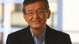 CEO Intel Lip-Bu Tan saat memberi pernyataan soal komitmen keamanan nasional dan masa depan industri chip AS. (Facebook.com @Lip-Bu Tan 陳立武)