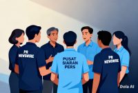 Kolaborasi PR Newswire–PSPI menjadi langkah strategis dalam meningkatkan penyebaran informasi korporasi. (Dok. Kreasi Cici AI)