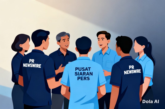 Kolaborasi PR Newswire–PSPI menjadi langkah strategis dalam meningkatkan penyebaran informasi korporasi. (Dok. Kreasi Cici AI)